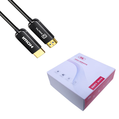 杰储(GCHUL) SP80 80米 视频信号线 光纤HDMI线 (计价单位:根) 黑色