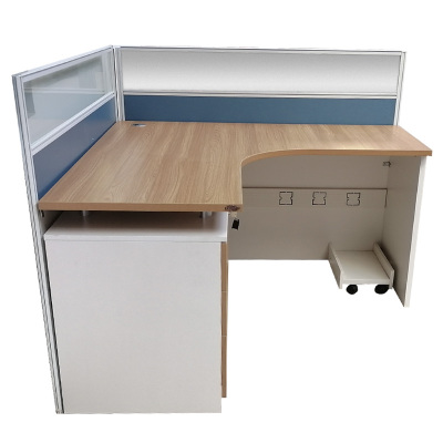 广亿隆办公桌屏风桌L型单人位