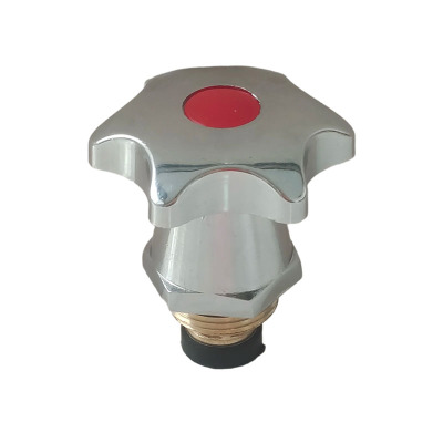 LONMATE 六角手轮阀芯LM-4296红色 一个