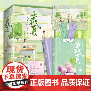 藏夏全2册 艾鱼 晋江人气作家艾鱼高口碑校园文 天之骄子洛夏x小小少女 暖心治愈校园暗恋文感动万千读者的暗恋成真 言情小