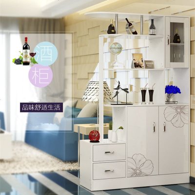 双抽双开双面四酒吧台玄关酒柜隔断鞋柜厅柜客厅装饰柜风水柜