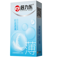 新款倍力乐轻盈透薄安全套超薄款避孕套10只装光面平滑超润滑男用保险套中号普通型夫妻性生活房事计生器械成人情趣性用品