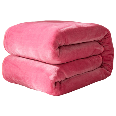 美屹Meiyi法莱绒毛毯珊瑚绒纯色印花夏被夏凉被学生儿童午休被子午休毯空调被盖毯