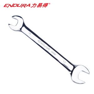 力易得(ENDURA)E2381全抛光铬钒钢双开双头呆扳手16*18mm 1把(2把起订 货期3-5天)