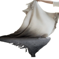 倪芬优品 空调薄盖毯 可定制 条