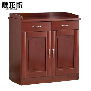 豫龙悦木质茶水柜