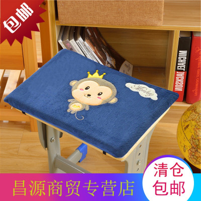 可爱卡通坐垫学生教室板凳坐垫记忆棉宿舍椅垫毛绒屁股垫防滑冬季