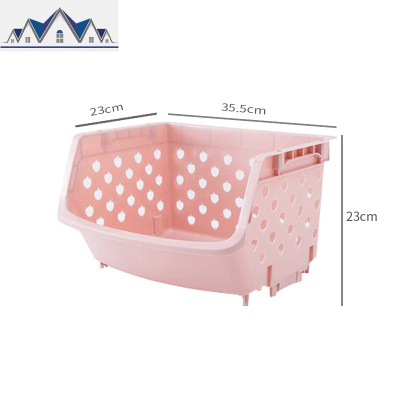 厨房置物架落地多层收纳筐家用菜篮子蔬菜调料架夹缝收纳架叠CDM 三维工匠