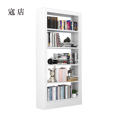 寇店图书馆书架阅览室货架资料档案架钢制书架单面五层主架