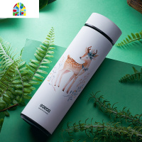 保温杯男女可爱学生简约清新森系便携创意个性潮流ins 水杯子 FENGHOU 梦醒见你