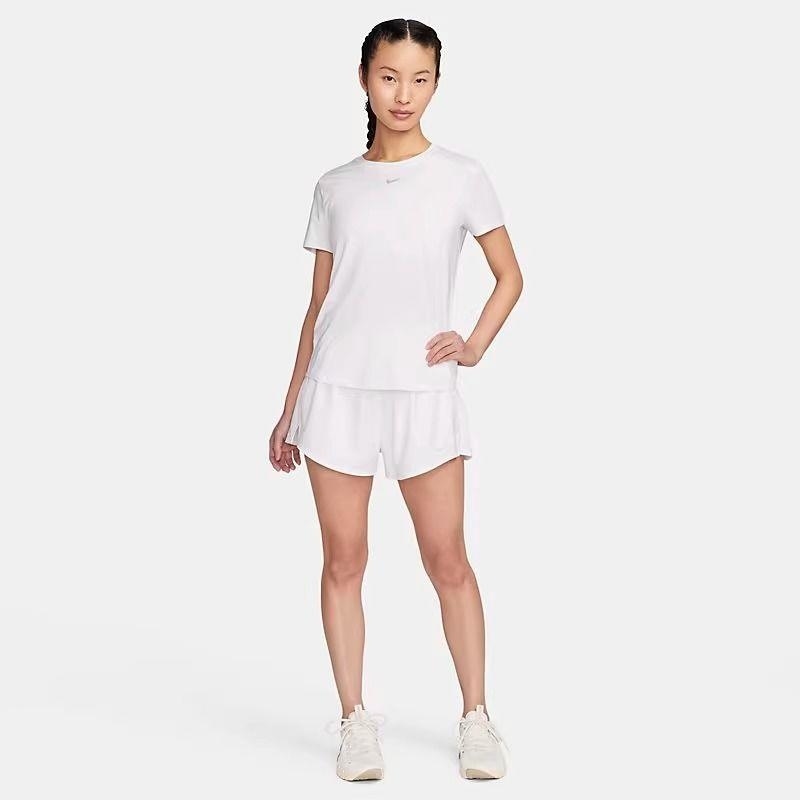 NIKE耐克短袖T恤速干透气运动休闲圆领女装FN2799-100 C