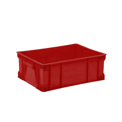 好企来 周转箱 BY-0060 红色570*380*280MM