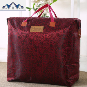 买2送1加厚防水收纳袋棉被子衣服搬家婚庆袋手提袋旅行行李袋学生 三维工匠