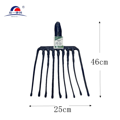 欣一铮科 石渣叉 九齿一体成型 个