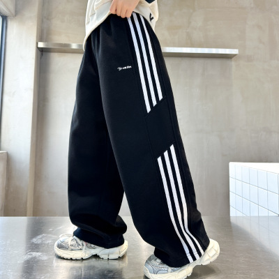 儿童装男童秋装裤子新款中大童春秋款运动裤秋季男孩休闲长裤