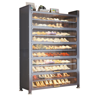 攸形钢制鞋柜800*320*1760mm个