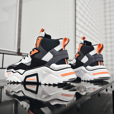 Ideamini马丁靴男高帮男鞋冬季加绒棉鞋秋冬靴子男士雪地靴保暖潮鞋工装靴靴子