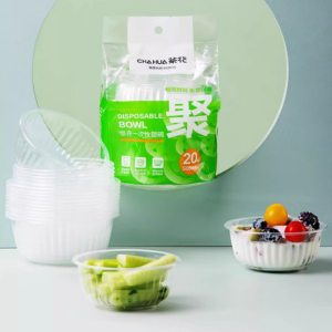 茶花悠齐一次性塑碗500 309004