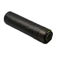 瑞晋鸢 黑色平口加厚垃圾袋大垃圾袋家用商场用