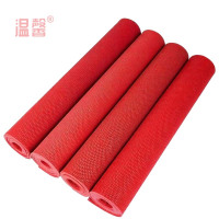 温馨 镂空地垫 1.8米宽 红色4mm*15m 卷