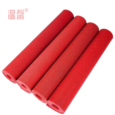 温馨 镂空地垫 1.8米宽 红色4mm*15m 卷