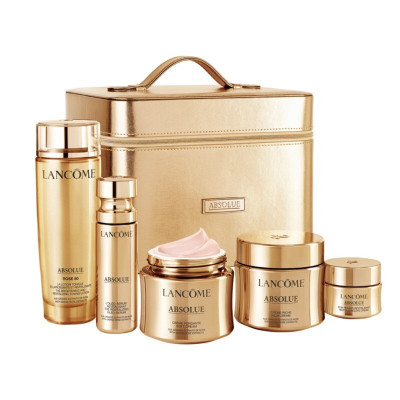 Lancome兰蔻菁纯金装系列套装5件护肤套装礼盒