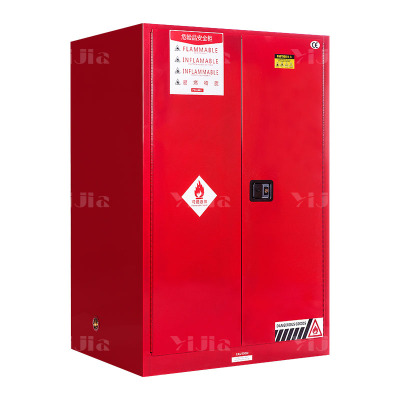 翌嘉YJ4041609 工业防爆柜化学品安全柜实验室危化品储存柜 红色90加仑