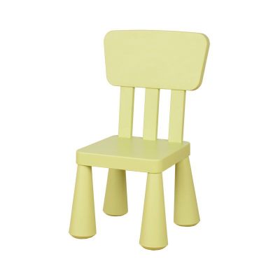 苏宁 金菲罗格 儿童椅子塑料凳子家用椅子宝宝靠背椅户外椅子 淡绿