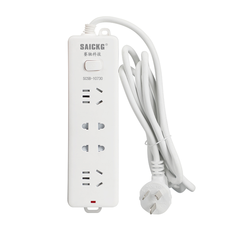 赛驰科技(SAICKG) SC5B-10730 二位5孔 二位2孔 移动式排插 (单位:个) 白