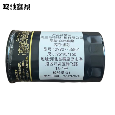 鸣驰鑫鼎 滤芯 129907-55801 个