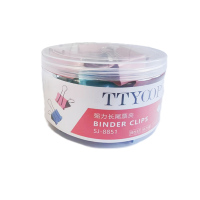 TTYOOP SJ-8851 51mm 长尾夹 12只/盒 (计价单位:盒) 彩色