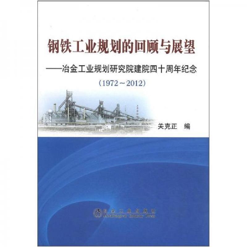 正版新书]钢铁工业规划的回顾与展望:冶金工业规划研究院建院四
