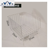 铁艺厨房置物架落地多层玩具水果蔬菜篮子带轮收纳筐浴室储物层架 三维工匠