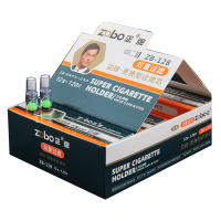 zobo正牌滤芯型烟嘴过滤器换芯适配抛弃型滤嘴 男士香菸烟具配件128滤芯