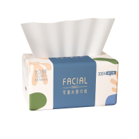织梦 可湿水抽取式纸面巾4层75抽每包原生木浆抽纸纸巾实惠装餐巾纸家庭装纸抽卫生纸家用母婴可用 1包装