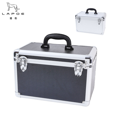 猎豹 铝合金手提工具箱挂锁款带隔层 34*21*23cm/个