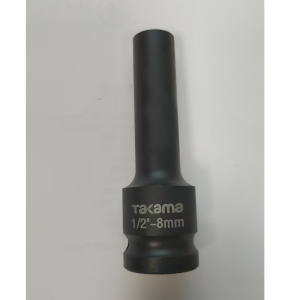 高松(takama)加长套筒头(1/2方12.5mm六角系列)711008 8mm/1个