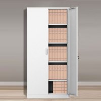 翌嘉 YJ-20070 文件柜钢制铁皮柜资料柜对开铁门文件柜