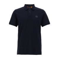 Hugo boss男士弹力棉质polo衫短袖纯色logo点缀slimfit商务休闲