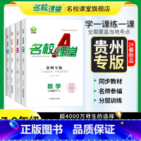 语文 七年级下 [正版]贵州专版2025/2024名校课堂语文数学英语物理化学道法历史七八九年级上下册全一册初中小四门同