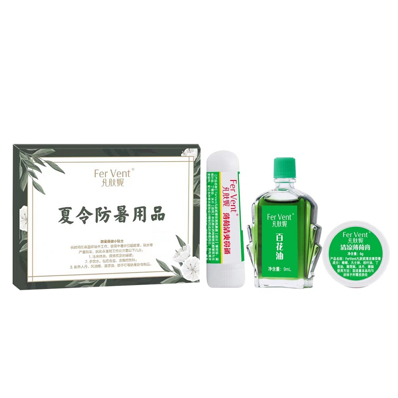 凡肤妮Fer Vent夏令防暑用品三件套 16.5ml/盒