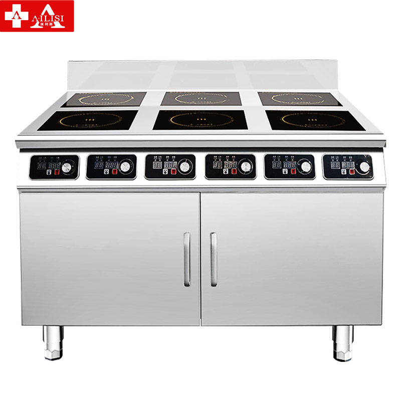 埃利斯(AILISI)大功率商用电炒灶电磁炉电灶台酒店饭店厨房单头双头电炒炉火锅电灶台电炒炉LC-BZLGS-06