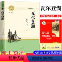 语文配套名著阅读-瓦尔登湖 高中通用 [正版]瓦尔登湖 原著亨利戴维梭罗 青少年阅读课外读物世界名著语文配套名著阅读课程