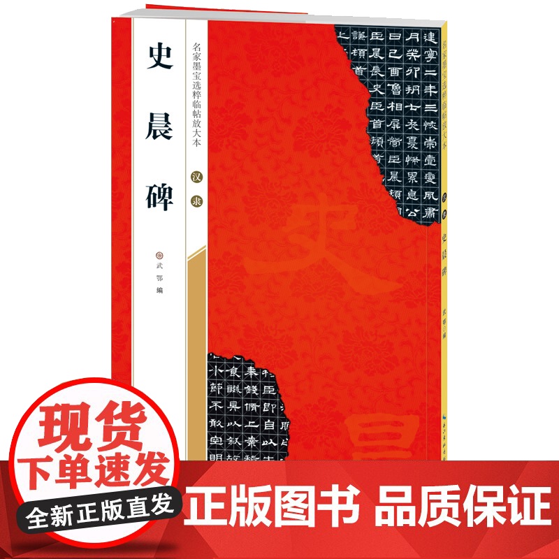 汉隶史晨碑-名家墨宝选粹临帖放大本