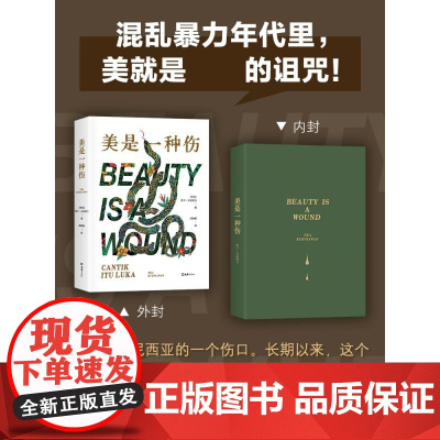 美是一种伤 埃卡.古尼阿万著 魔幻现实主义惊艳新星 东南亚版《百年孤独》狂野荒蛮年代里 美就是致命的诅咒 书籍