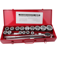 长鹿 21件铁盒雾面重型套筒组套 21PCS