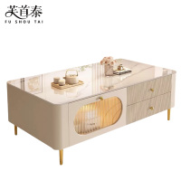 芙首泰岩板茶几1米1000*500*440mm张