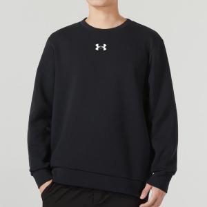 UA/安德玛男子卫衣新款运动圆领宽松休闲针织套头衫23600306-001 ZP