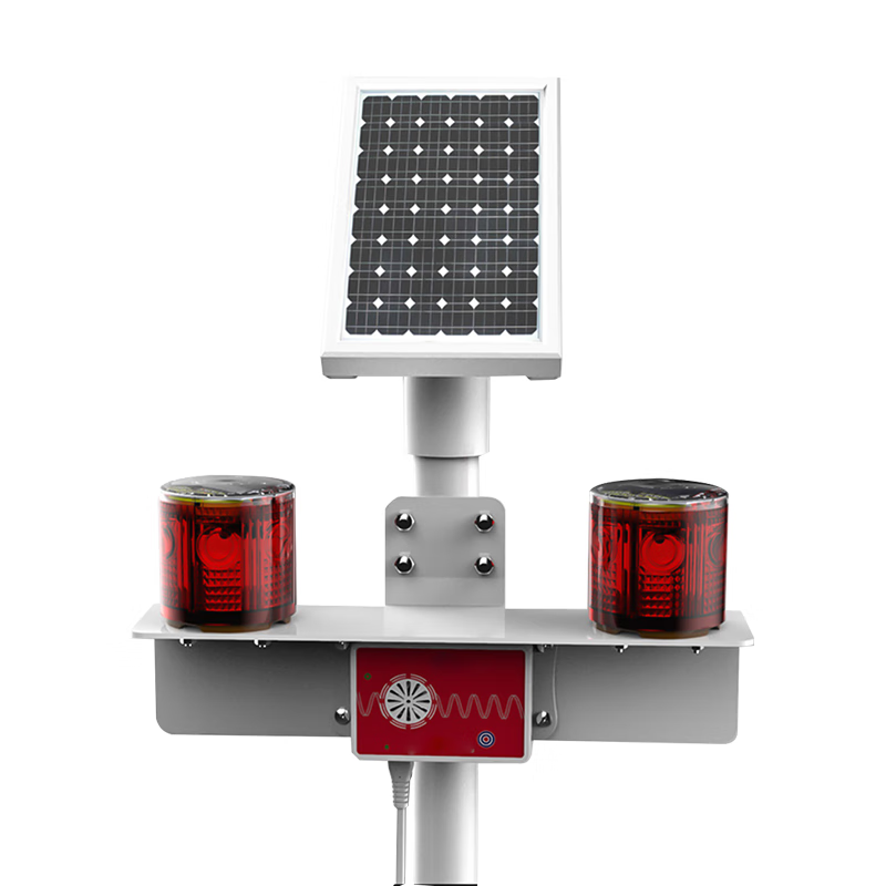 讯博士 SGJSD260 3W DC5V IP67 太阳能声光警示灯 (计价单位:盏) 红色
