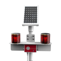讯博士 SGJSD260 3W DC5V IP67 太阳能声光警示灯 (计价单位:盏) 红色